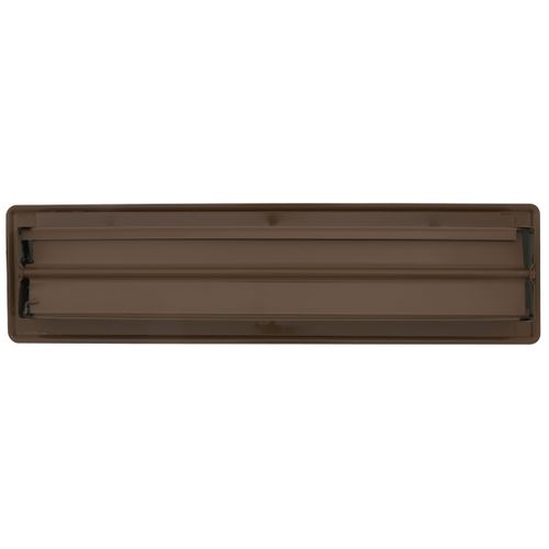 Main product image of 2" x 12" (Wall Opening Size) Golden Sand Deluxe Floor Diffuser (411 Series)