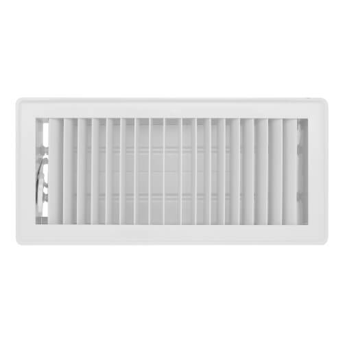 10691 Hart & Cooley 10691 4" x 10" (Wall Opening Size) White Deluxe