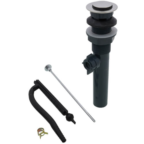 10691X Danco 10691X EZ Connect Chrome Bathroom Sink Pop Up Drain Kit