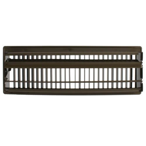 Main product image of 4" x 14" (Wall Opening Size) Golden Sand Deluxe Floor Diffuser (411 Series)