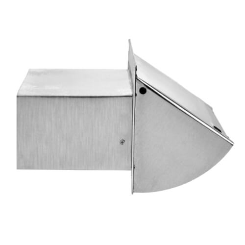3-1/4" x 10" Aluminum Wall Cap