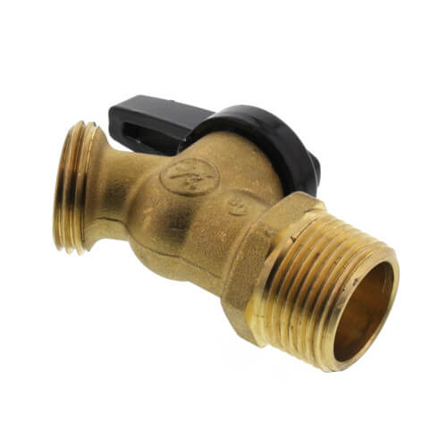Main product image of 3/4" MNPT R671 Brass No Kink Ball Valve Hose Bibb