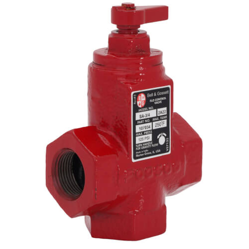 Main product image of 3/4" Straight-Angle Flow Control