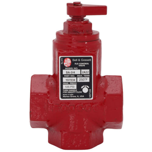 Main product image of 3/4" Straight-Angle Flow Control