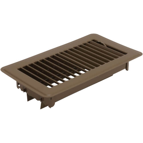 Main product image of 4" x 8" (Wall Opening Size) Golden Sand Floor Diffuser (421 Series)