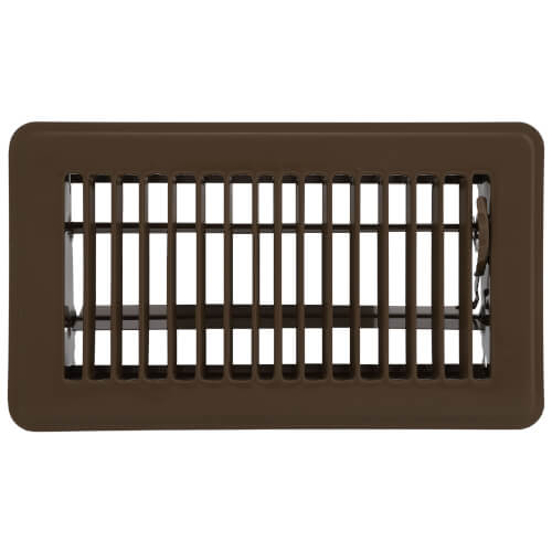 Main product image of 4" x 8" (Wall Opening Size) Golden Sand Floor Diffuser (421 Series)