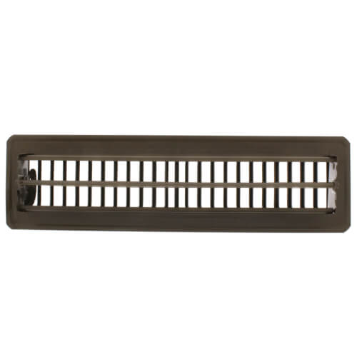 2" x 12" (Wall Opening Size) Golden Sand Floor Diffuser (421 Series)