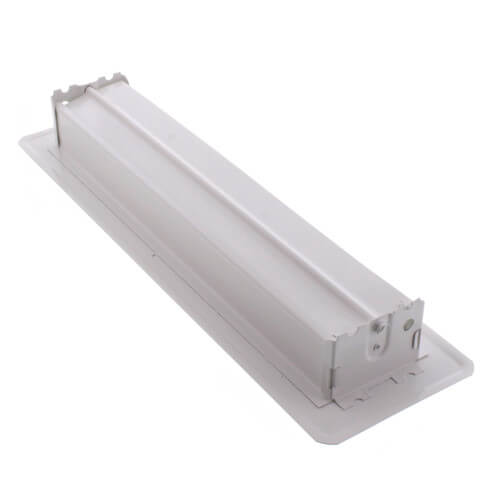 2" x 12" (Wall Opening Size) White Floor Diffuser (421 Series)