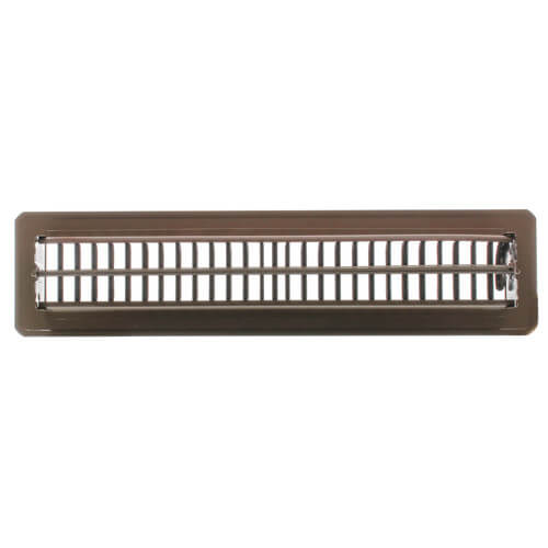 Main product image of 2" x 14" (Wall Opening Size) Golden Sand Floor Diffuser (421 Series)