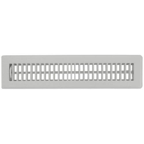 Main product image of 2" x 14" (Wall Opening Size) White Floor Diffuser (421 Series)