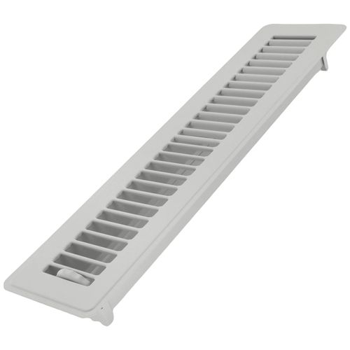 Main product image of 2" x 14" (Wall Opening Size) White Floor Diffuser (421 Series)