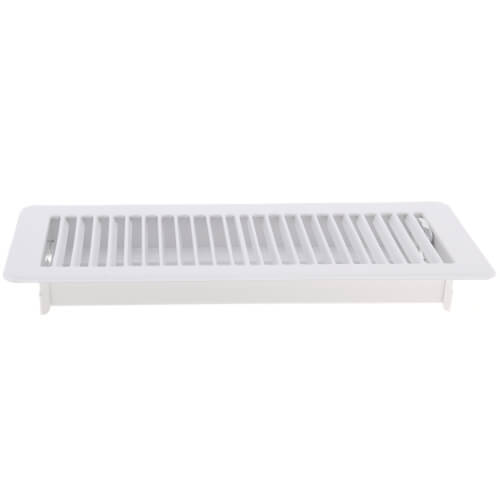 Main product image of 4" x 12" (Wall Opening Size) White Floor Diffuser (421 Series)