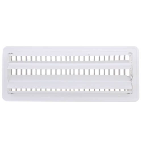 Main product image of 4" x 12" (Wall Opening Size) White Floor Diffuser (421 Series)