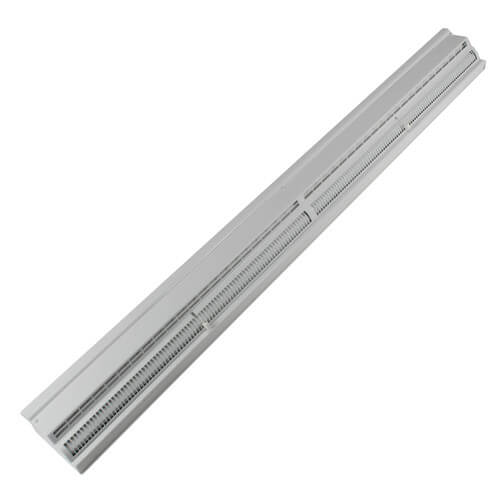 4' White Baseboard Diffuser (464 Series)