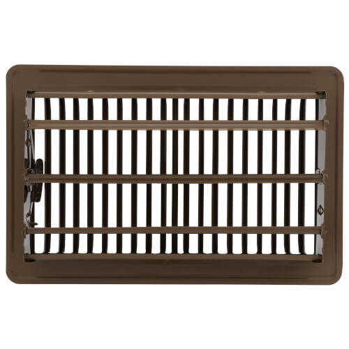 Main product image of 6" x 10" (Wall Opening Size) Golden Sand Floor Diffuser (421 Series)