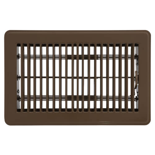 Main product image of 6" x 10" (Wall Opening Size) Golden Sand Floor Diffuser (421 Series)