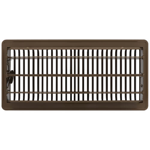 Main product image of 6" x 14" (Wall Opening Size) Golden Sand Floor Diffuser (421 Series)