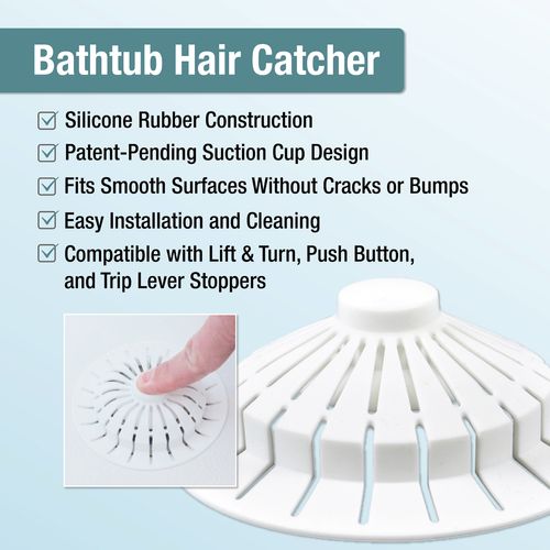 Main product image of Bathtub Hair Catcher