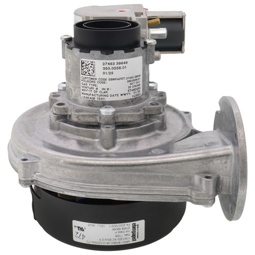 Main product image of Comb Assembly, Blower & Nat Gas Valve K2WT120-150B (10:1), 107866-01