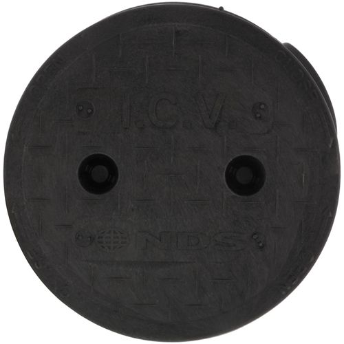 Main product image of 6" Round Standard Series Irrigation Control Valve Box (Black Box / Black Cover)