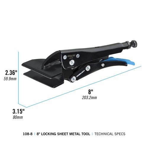 Main product image of 8" Sheet Metal Locking Pliers