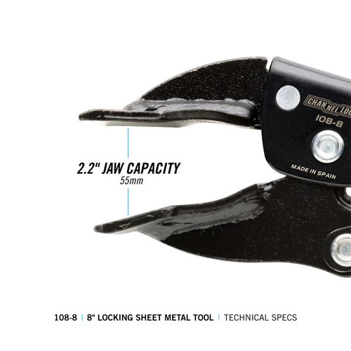 Main product image of 8" Sheet Metal Locking Pliers