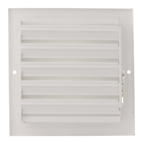 Main product image of 6" x 6" (Wall Opening Size) White Sidewall/Ceiling Register (661 Series)
