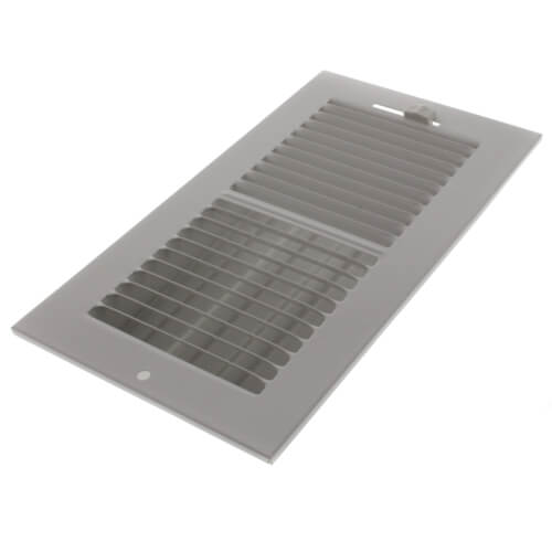 Main product image of 8" x 4" (Wall Opening Size) White Sidewall/Ceiling Register (661 Series)