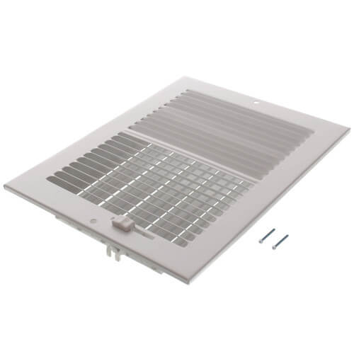 Main product image of 8" x 6" (Wall Opening Size) White Sidewall/Ceiling Register (661 Series)