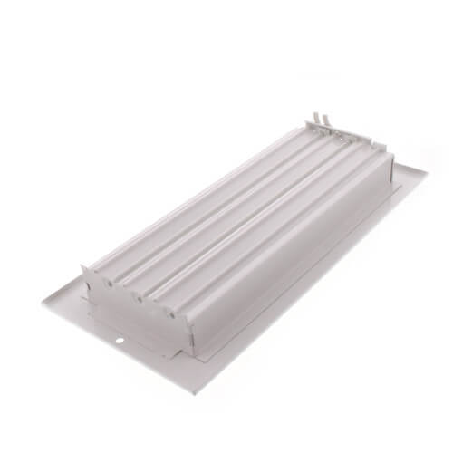 Main product image of 10" x 4" (Wall Opening Size) White Sidewall/Ceiling Register (661 Series)