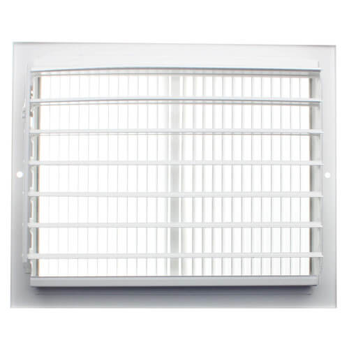 Main product image of 10" x 8" (Wall Opening Size) White Sidewall/Ceiling Register (661 Series)