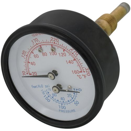 Main product image of Temp. & Pressure Gauge 135-180 Mbh K2Wtc/Phntm C/Ghe C, 108215-01