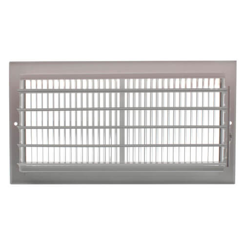 Main product image of 12" x 6" (Wall Opening Size) White Sidewall/Ceiling Register (661 Series)