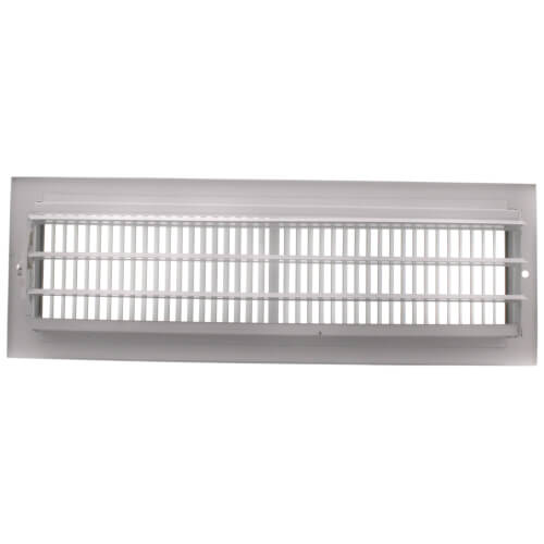 Main product image of 14" x 4" (Wall Opening Size) White Sidewall/Ceiling Register (661 Series)