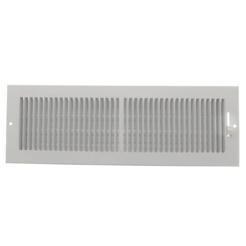 Main product image of 14" x 4" (Wall Opening Size) White Sidewall/Ceiling Register (661 Series)
