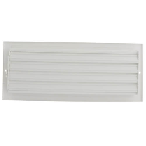 Main product image of 14" x 5" (Wall Opening Size) White Sidewall/Ceiling Register (661 Series)