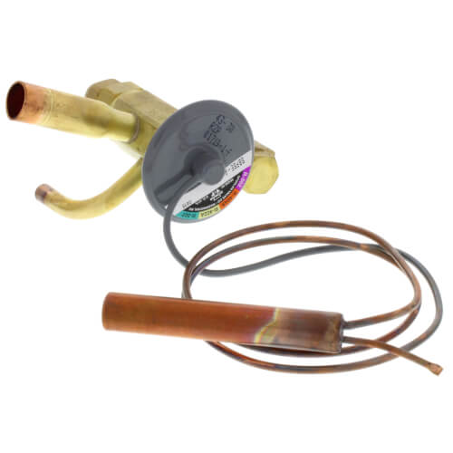 Main product image of SBFSE-A-C 3/8" x 1/2" ODF Thermal Expansion Valve w/ 30" Capillary (1/2 - 1 Ton)
