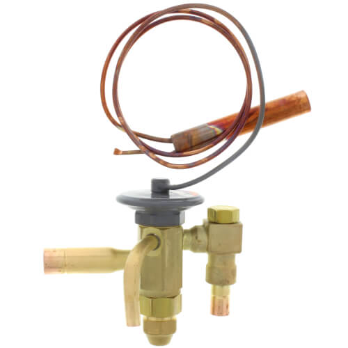 Main product image of SBFSE-A-ZP 3/8" x 1/2" ODF Thermal Expansion Valve w/ 30" Capillary (1/2 to 1 Ton)