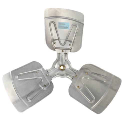 Fan - CW, 3 Blades 1/2", 22" Diameter