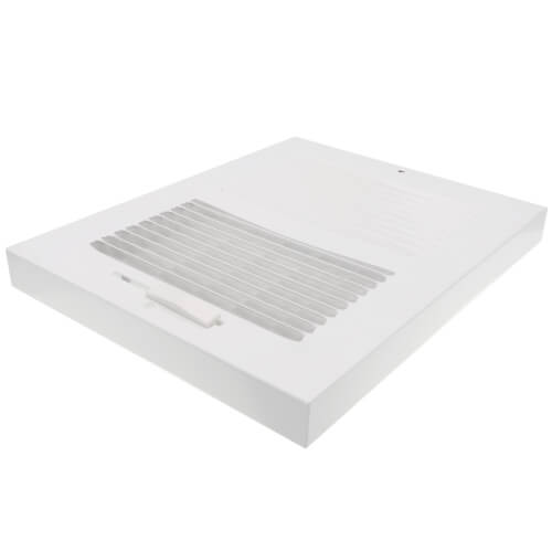 Main product image of 8" x 6" White Baseboard Register (664 Series)