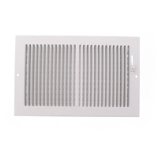 Main product image of 10" x 6" White Baseboard Register (664 Series)