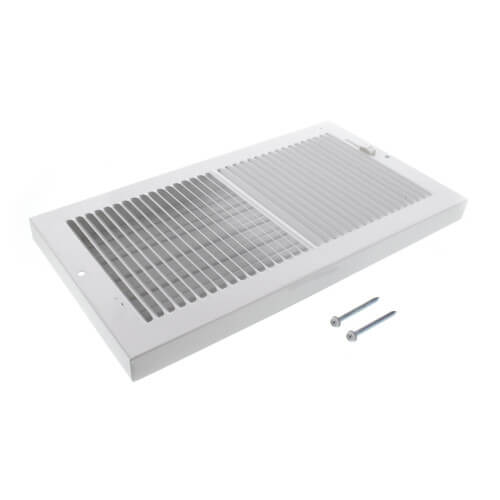 Main product image of 12" x 6" White Baseboard Register (664 Series)