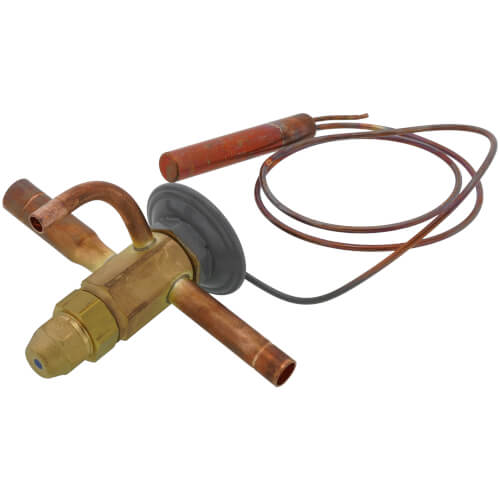 Main product image of SBFSE-AA-ZP55 3/8" x 1/2" ODF Thermal Expansion Valve w/ 30" Capillary (1/4 to 1/3 Ton)