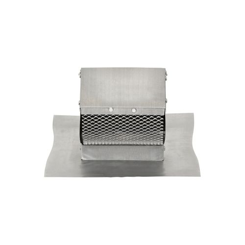 Main product image of 4" Aluminum Roof Exhaust Vent w/ Damper & Screen (22 Gauge)