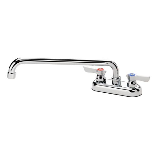 Main product image of Silver Series 4" Center Deck Mount Kitchen Faucet w/ 12" Spout, 11-412L
