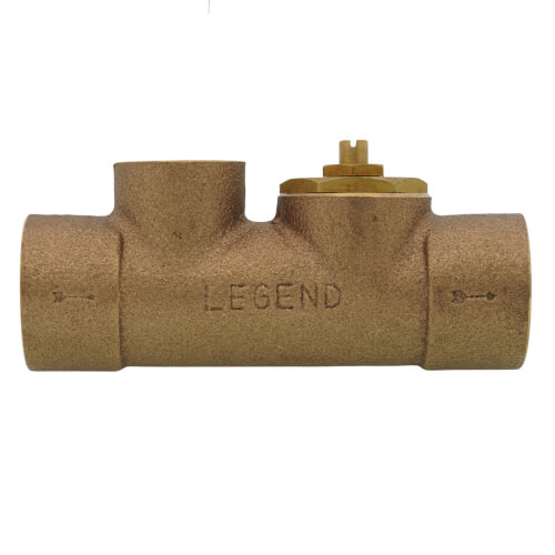 Main product image of 1" S-464 Sweat Purge and Balancing Valve