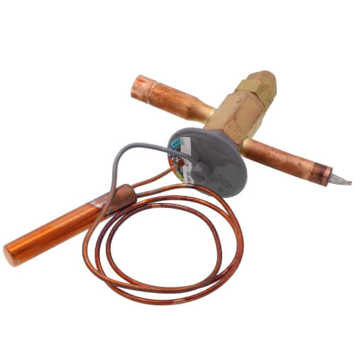 Main product image of BFSE-B-C 3/8" x 1/2" SAE Thermal Expansion Valve w/ 30" Capillary (1-1/4 - 2 Ton)