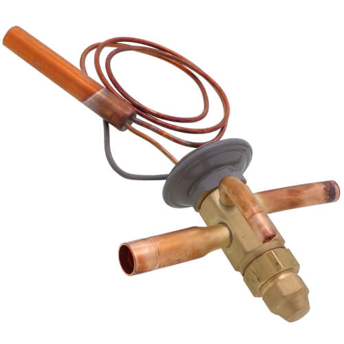 Main product image of BFSE-B-C 3/8" x 1/2" SAE Thermal Expansion Valve w/ 30" Capillary (1-1/4 - 2 Ton)