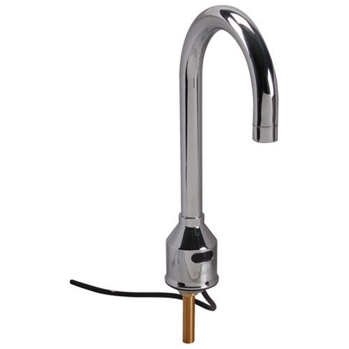 Main product image of Equip Sensor Faucet: Deck Mount, Single Hole, Rigid Gooseneck, Ac/dc Module, Mix Tee, 5EF-1D-DG