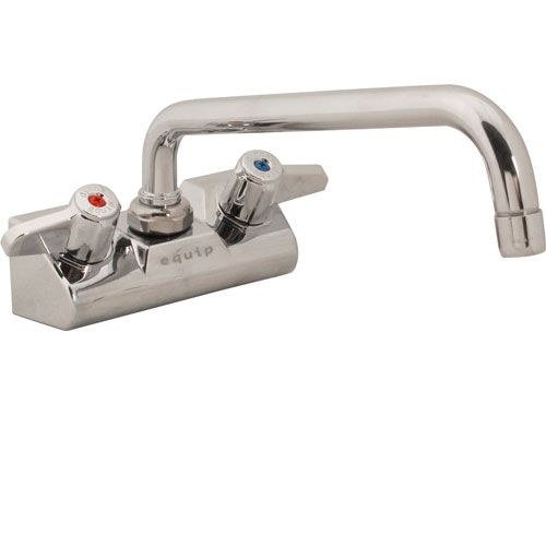Main product image of Equip 4" Wall Mount Faucet w/ 10" Swivel Nozzle, 2.2gpm Aerator, 5F-4WLX10